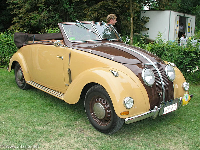 1938 Adler 2.5 Liter - 4-seater cabriolet body by Karmann