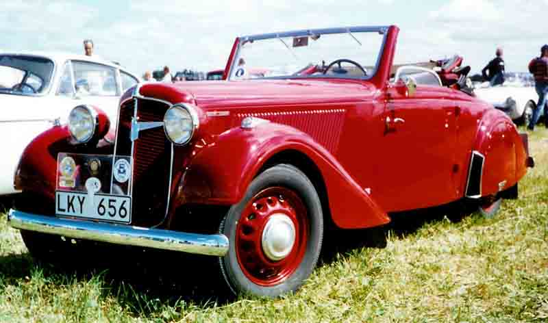 1938 Adler Trumpf Junior Sport Cabriolet