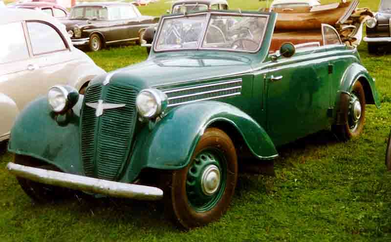 1939 Adler 2 Liter Cabriolet