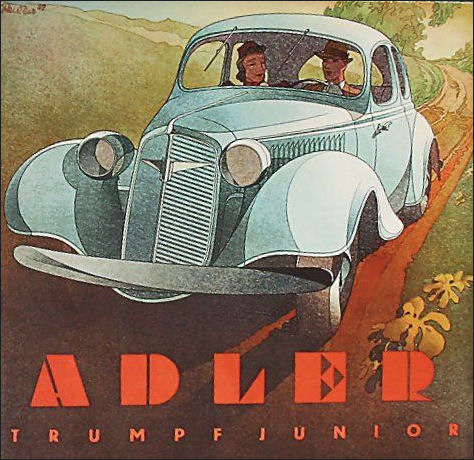 1939 Adler trumpf junior