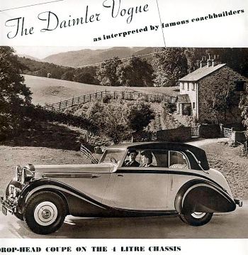 1939 Daimler 4ltr vogue