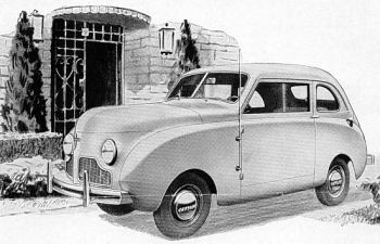 1947 Crossley cc sedan