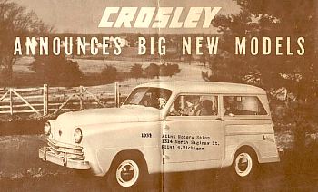 1949 Crossley station wagon