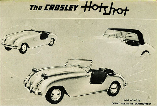 1950 Crossley roadster