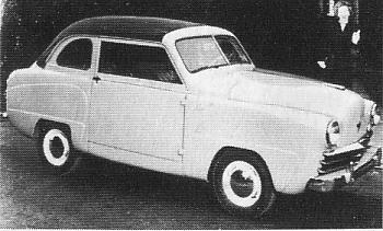 1951 Crossley sedan