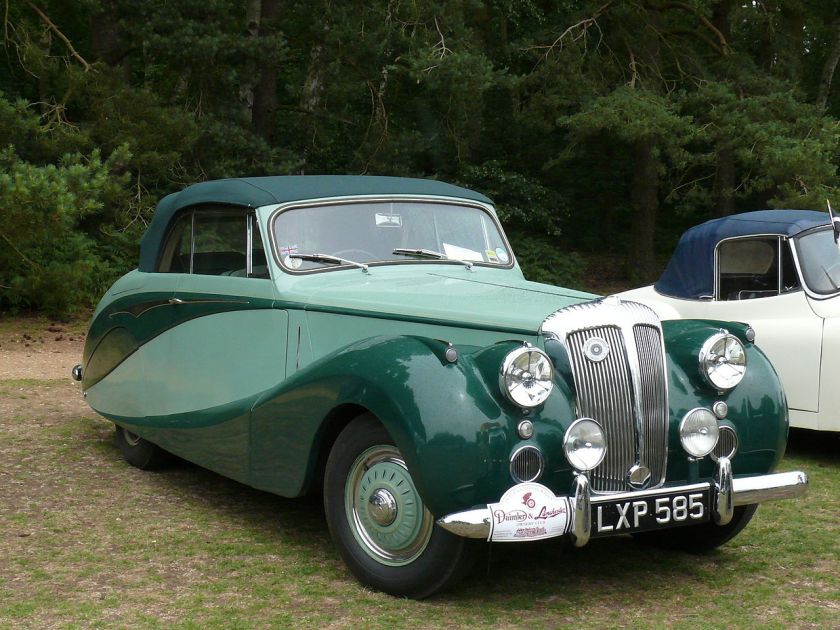 1951 DB18 with Hooper Empress drophead coupé body