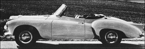 1953 Daimler conquest roadster