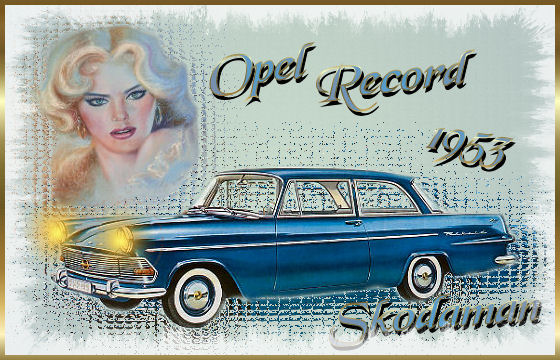 1953 Opel Rekord Skodaman