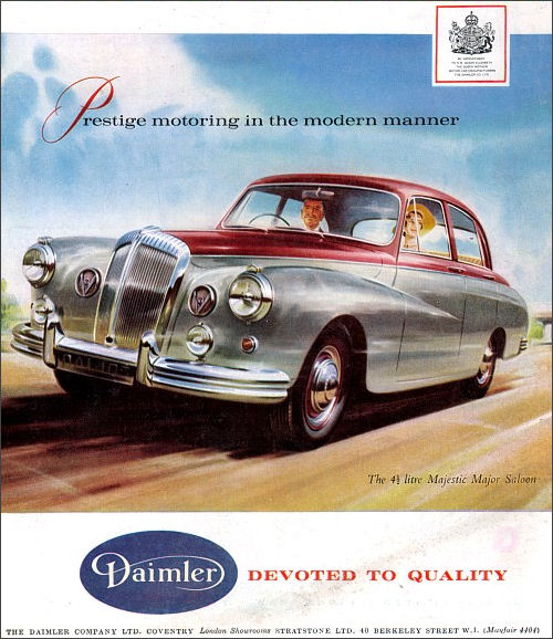 1962 Daimler majestic major january