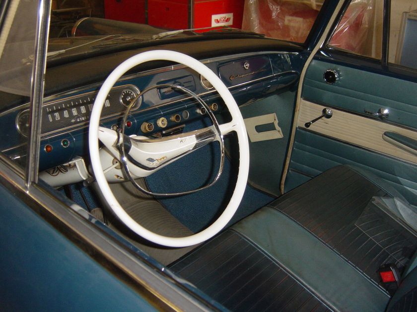 1962 Opel Rekord P2(cockpit)