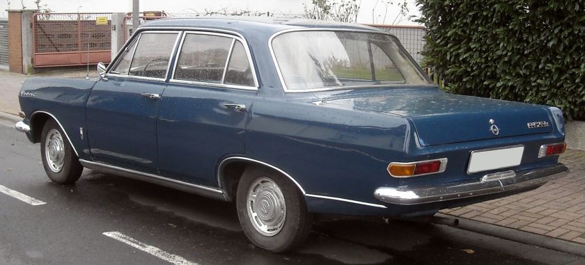 1963 Opel Rekord A rear