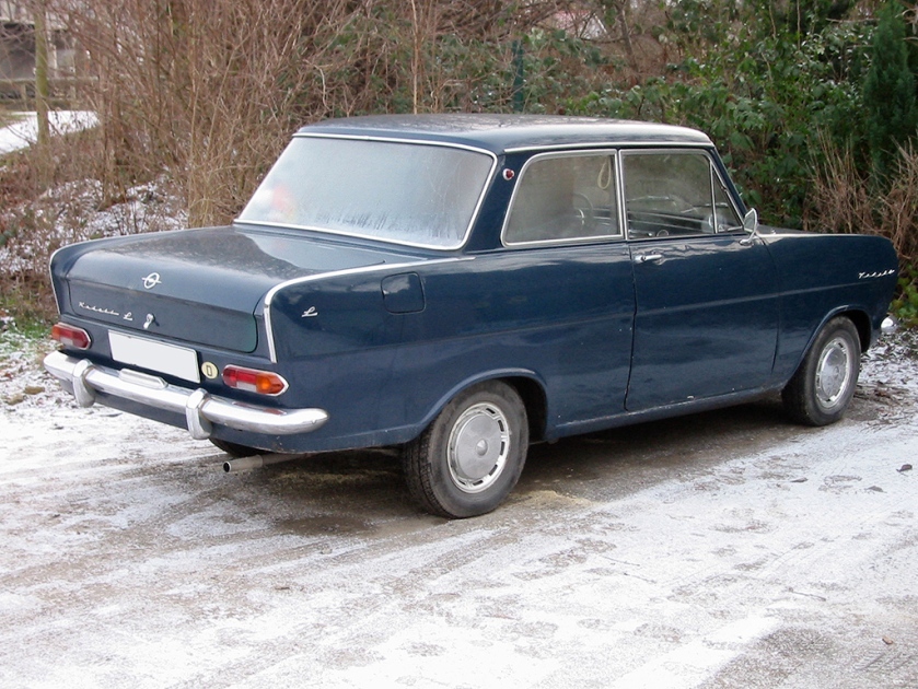 1964-65 Opel kadett a h rear