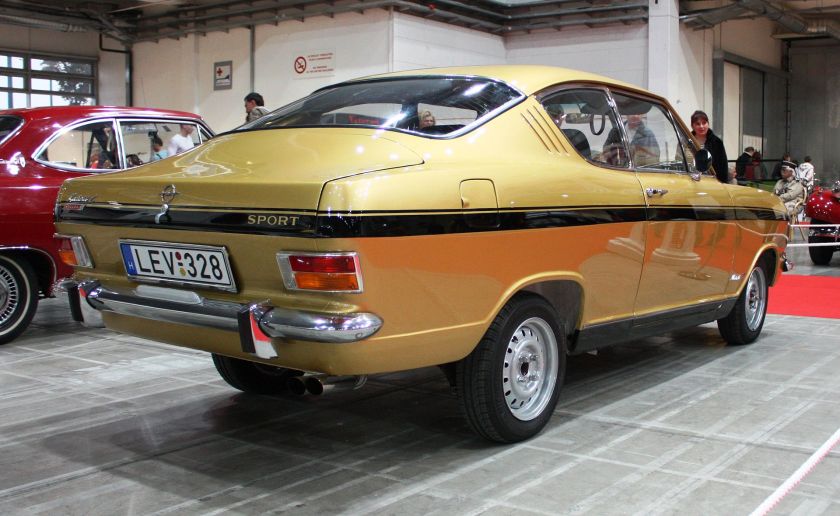 1965-70 Opel Rallye Kadett B Gills-coupé (Kiemencoupé)