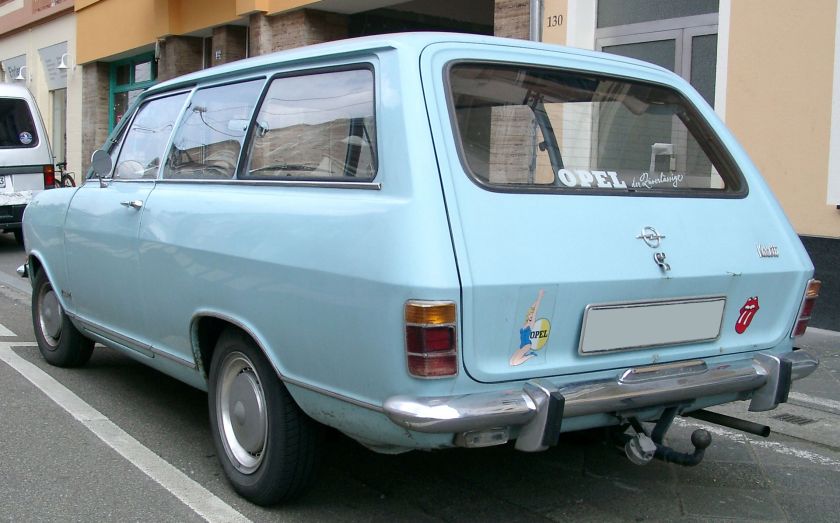 1965-73 Kadett B Kombi rear