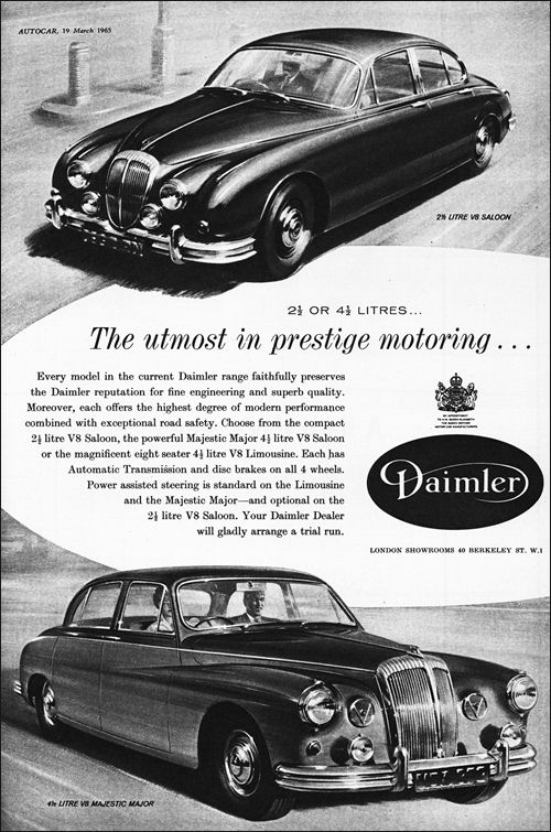 1965 Daimler 2,5 litre