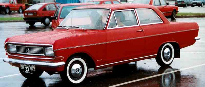 1966 Opel Rekord B 2-Door Sedan