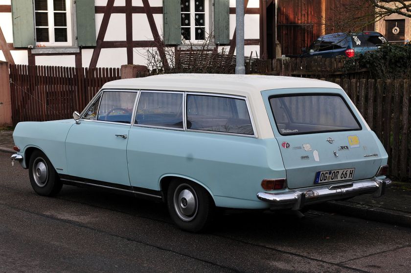 1966 Opel Rekord B Car A Van