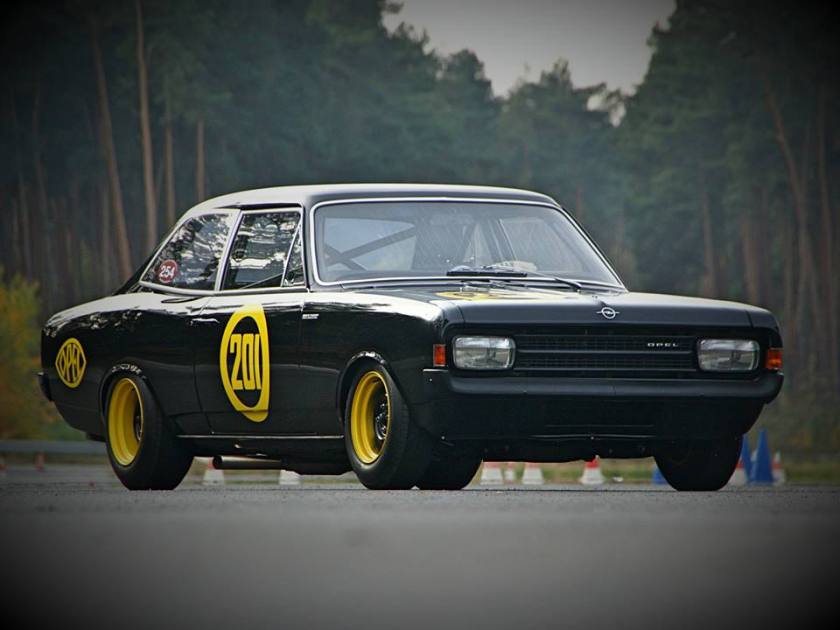 1968 Opel Rekord Schwarze Witwe
