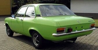 1974 Opel Ascona A rear