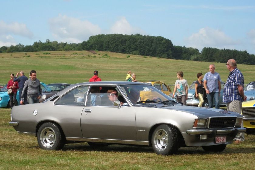 1976 Opel Rekord Sprint Coupé (Rekord D)