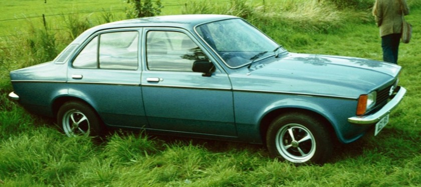 1977 Opel Kadett C 4 door post face-lift