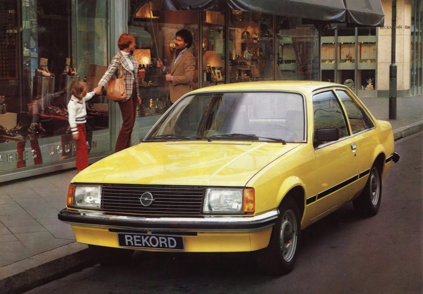 1977 Opel Rekord-e 1977 Tweedeursuitvoering