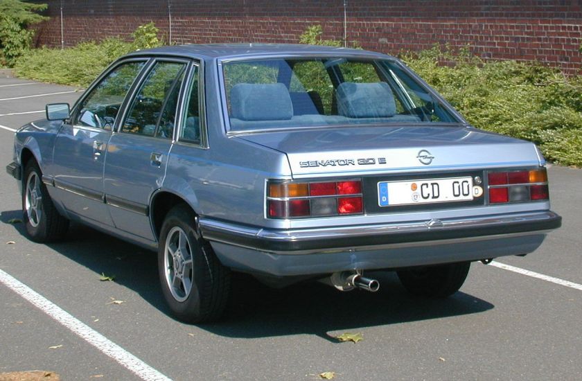 1978-86 Opel Senator A1 CD rear (1978–1986)