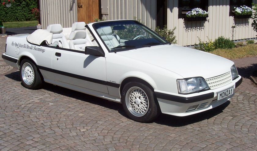1986 Opel Monza Convertible Keinath C5