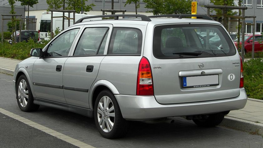 1998-02 Opel Astra Caravan 1.6 16V Selection (G)rear