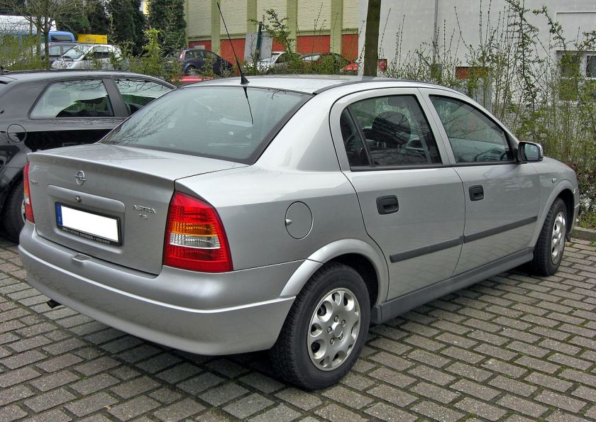 1998-02 Opel Astra G Classic rear