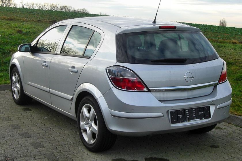 2007-09 Opel Astra H (Facelift)rear MJ