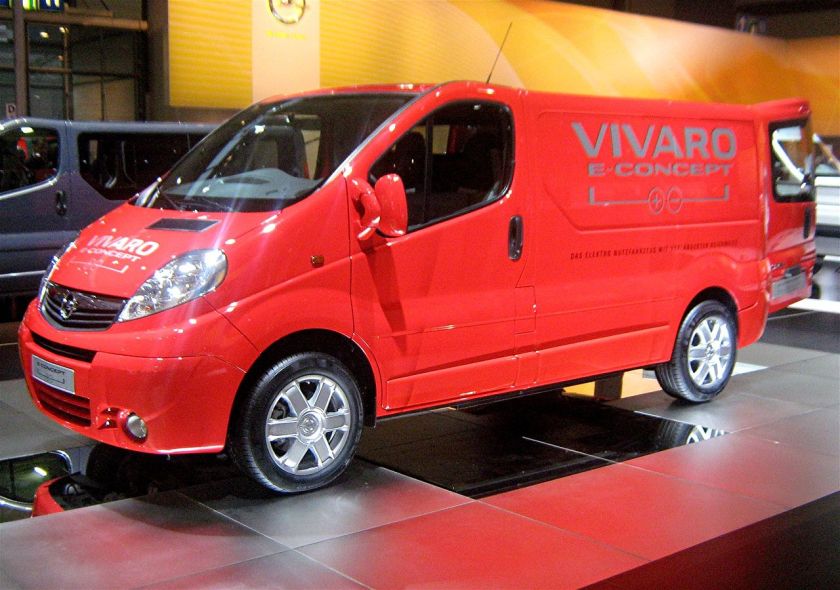 2009 Opel Vivaro E Concept