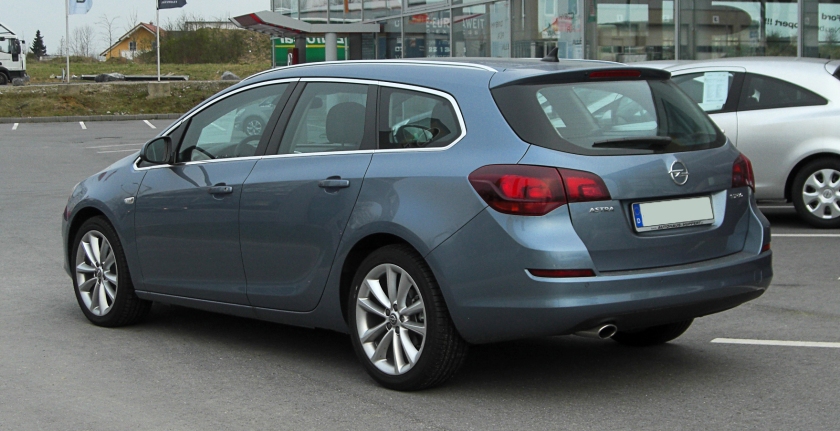 2011 Opel Astra Sports Tourer 1.4 Turbo ECOTEC (J)