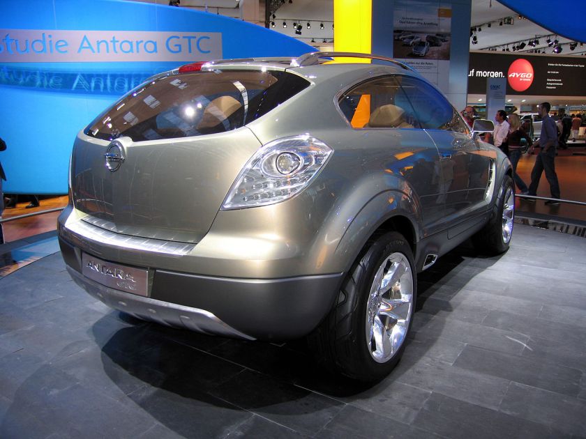2015 Opel Antara GTC rear concept