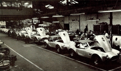 AC Cobra's in Thames Ditton works