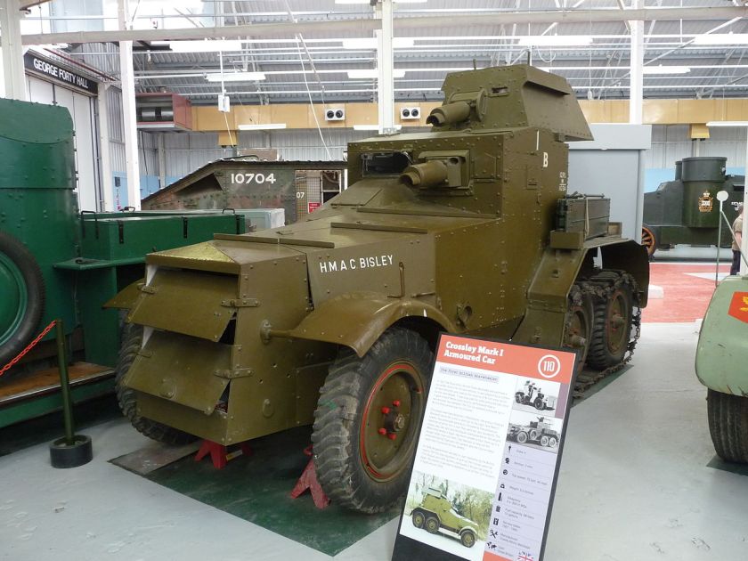 Armoured Car Crossley Mark I