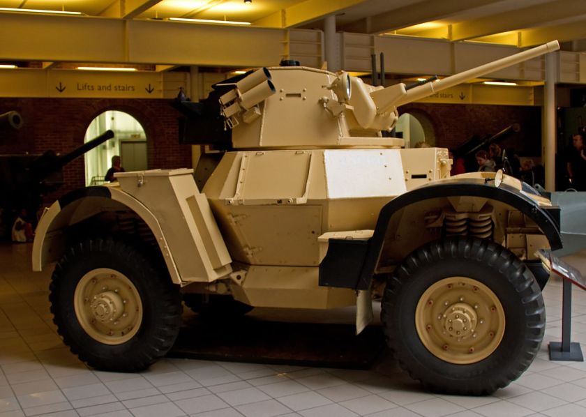 Daimler Mk1 Armoured Car side