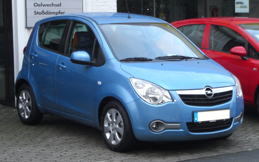 Opel Agila B front-3