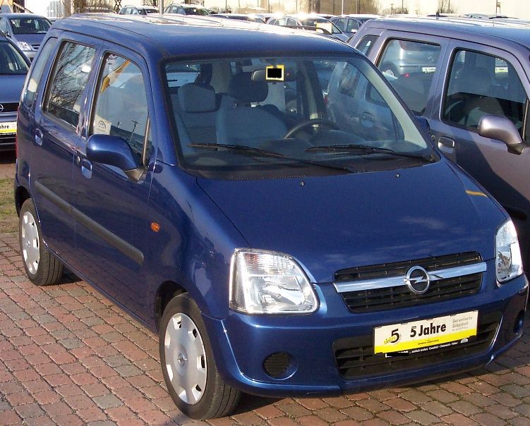 Opel Agila VR blue
