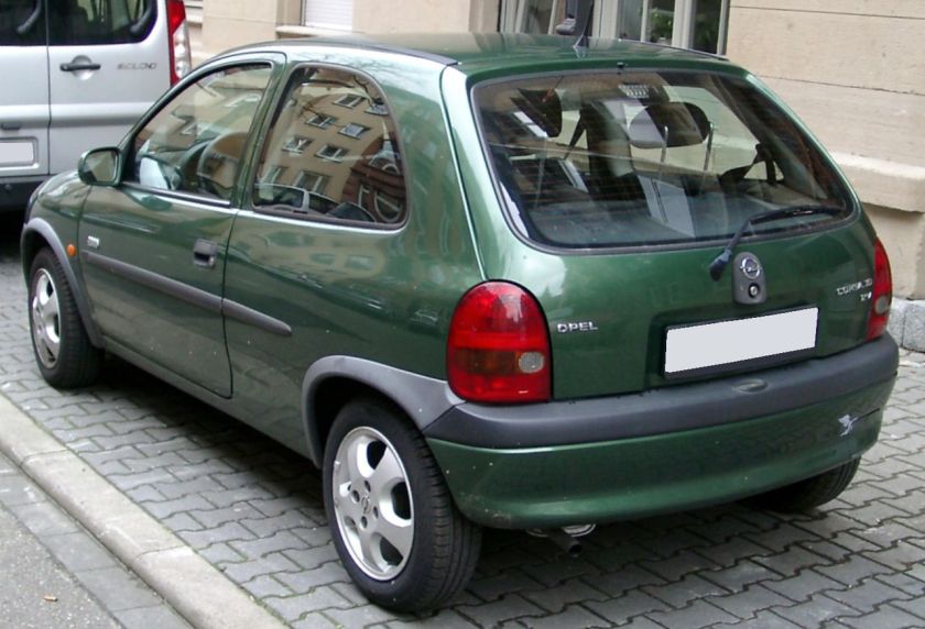 Opel Corsa B rear