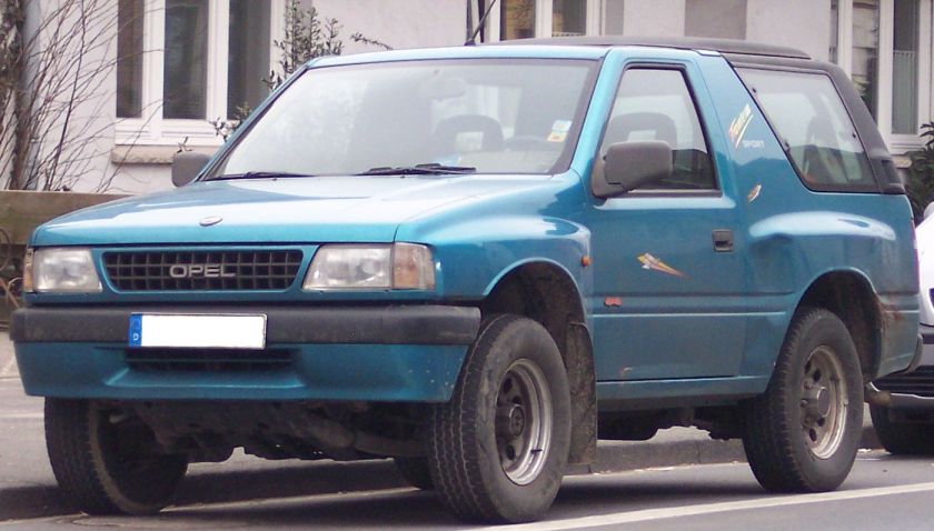 Opel Frontera B vl blue short