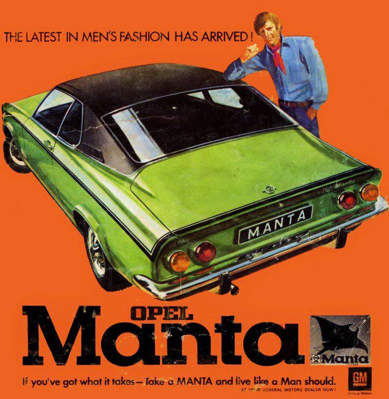 Opel Manta Ad
