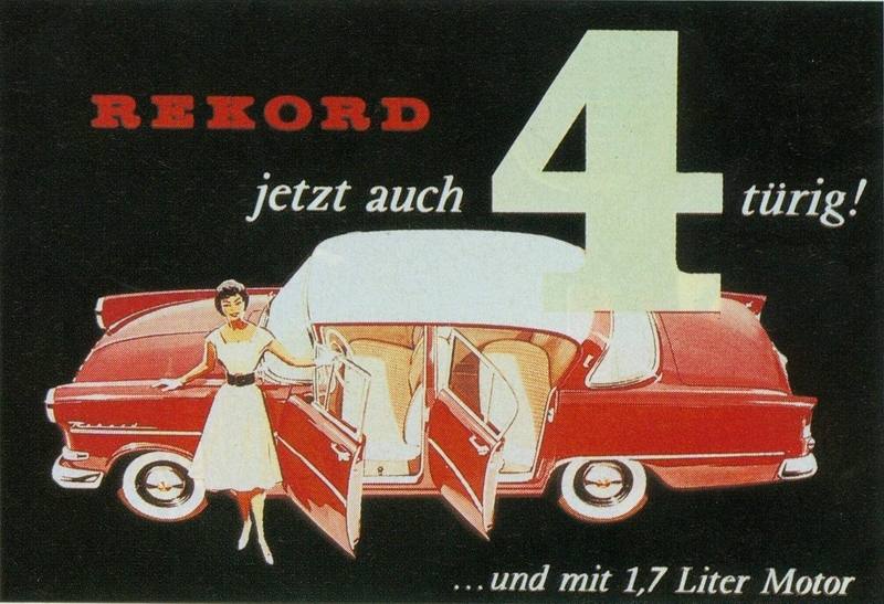 Opel Rekord 4 deurs