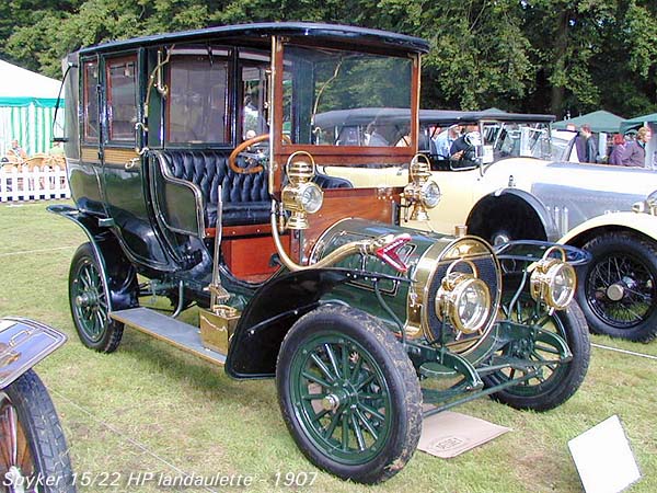 1907 Spyker 15-22 HP Landaulette a