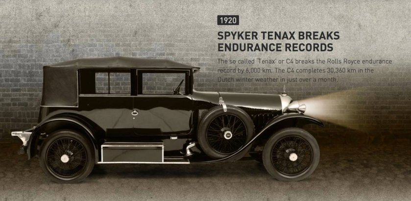 1920 Spyker Tenax (or C4)