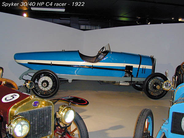 1922 Spyker 30-40 HP C4 racer