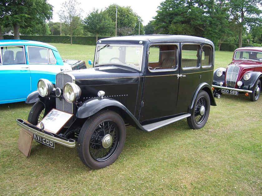 1931 Triumph Super 9 - 6 Light coachbuilt saloon prototype, built 1931