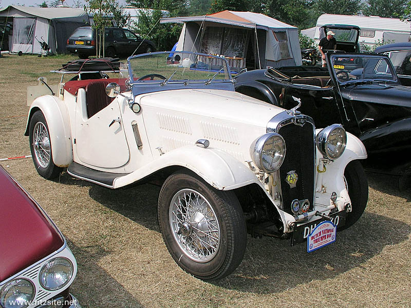 1936 Triumph Gloria Southern Cross - 2-seater roadster body