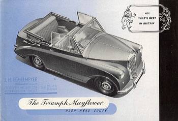 1952 Triumph Mayflower Drop-Head Coupé