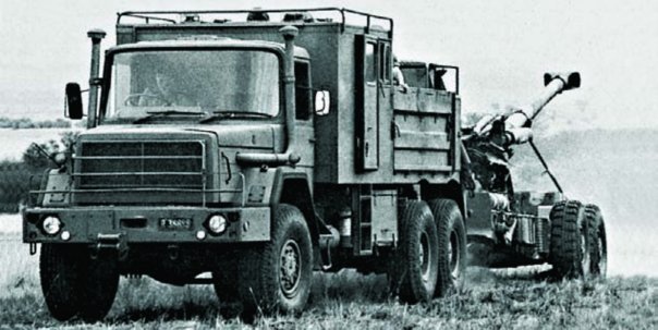 1985 SAMIL-100 artillery tractor, 6x6